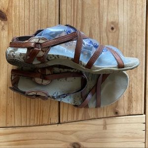 Merrell Leather Strappy Sandals